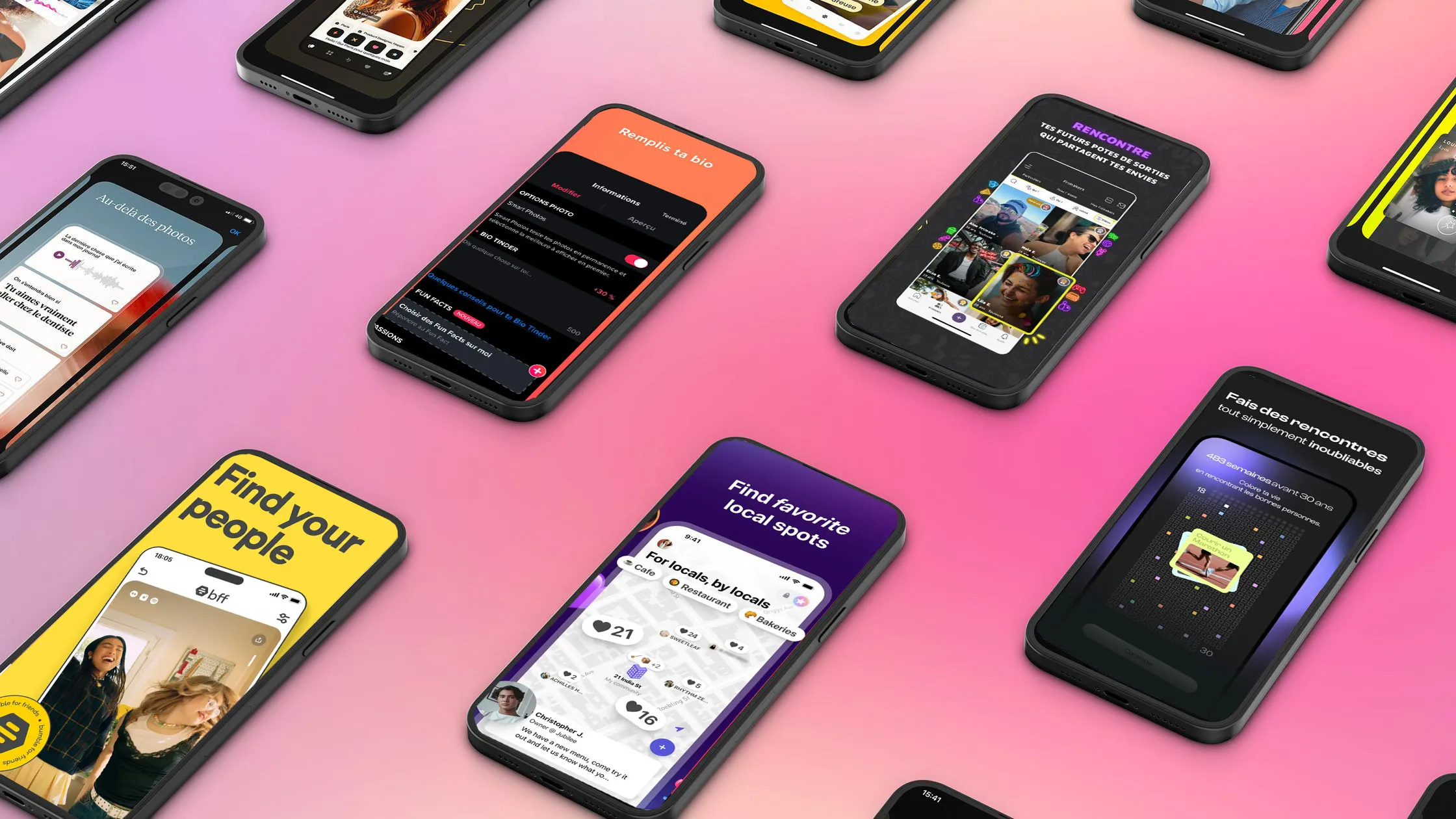 Application pour se faire des amis : rencontrer des gens facilement